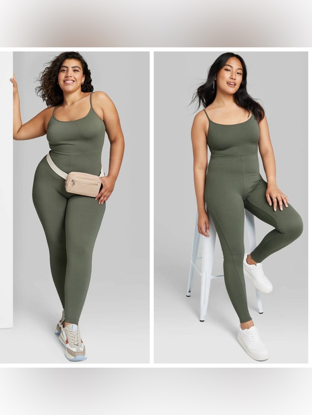 NWOT Wild Fable Ribbed Seamless Fabric Bodysuit
